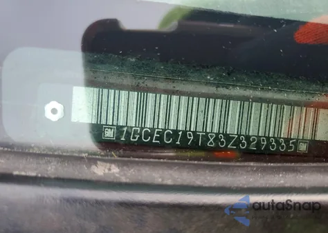 2003 Chevrolet Silverado C1500 из США, поврежденный, VIN 1GCEC19T83Z329335